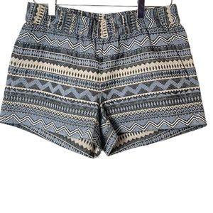 J. Crew Factory Aztec Shorts